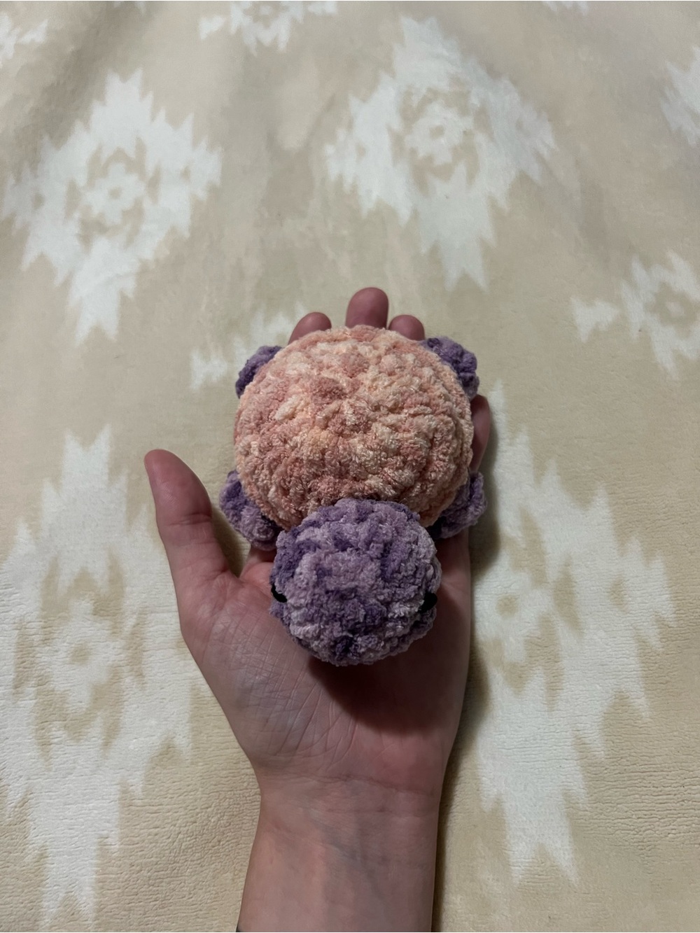 Plush Crocheted Turtle 🐢 - Picture 3 of 5